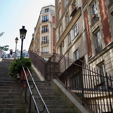 Duplex De Charme Au Coeur De Montmartre Paris Exterior foto