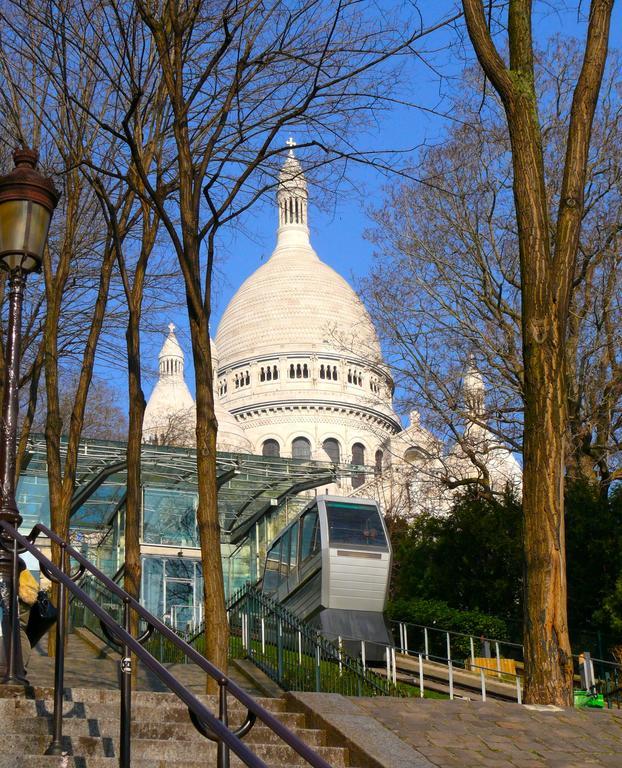 Duplex De Charme Au Coeur De Montmartre Paris Exterior foto